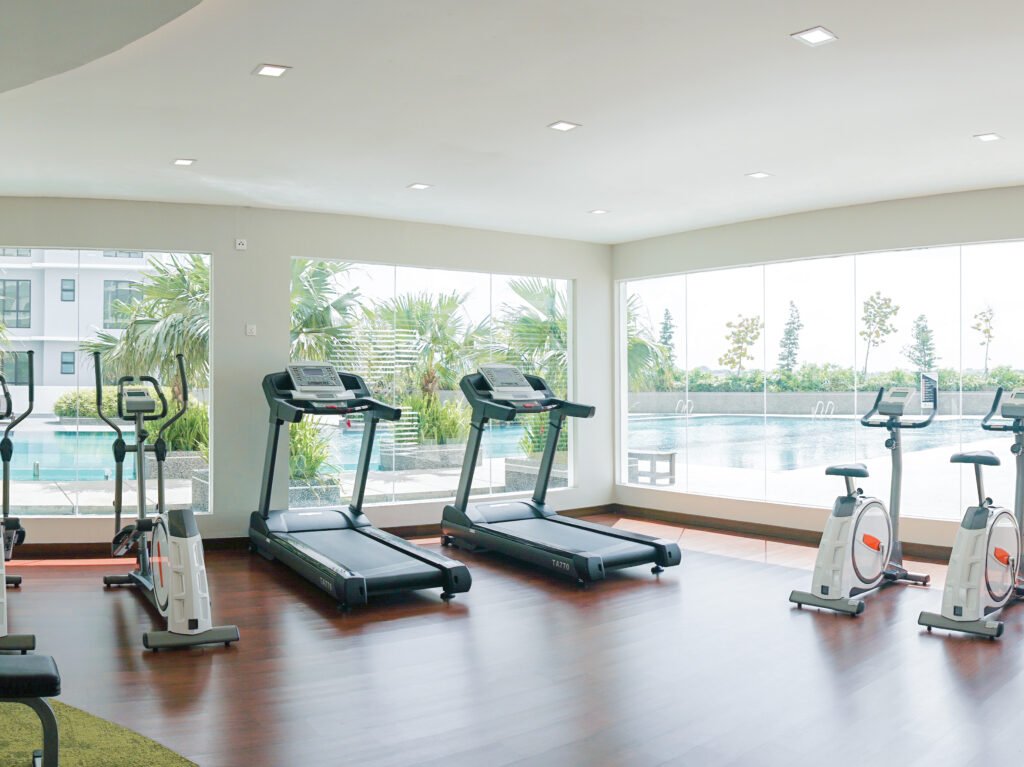 Waterfront gym, The Platino Serviced Apartment