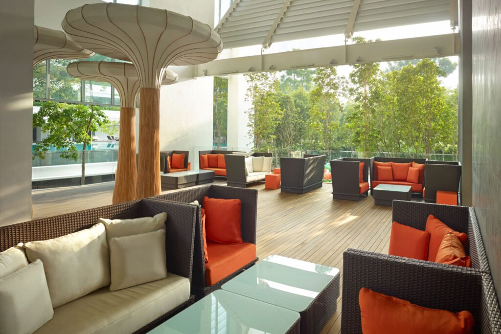 Residents’ lounge, The Westside One