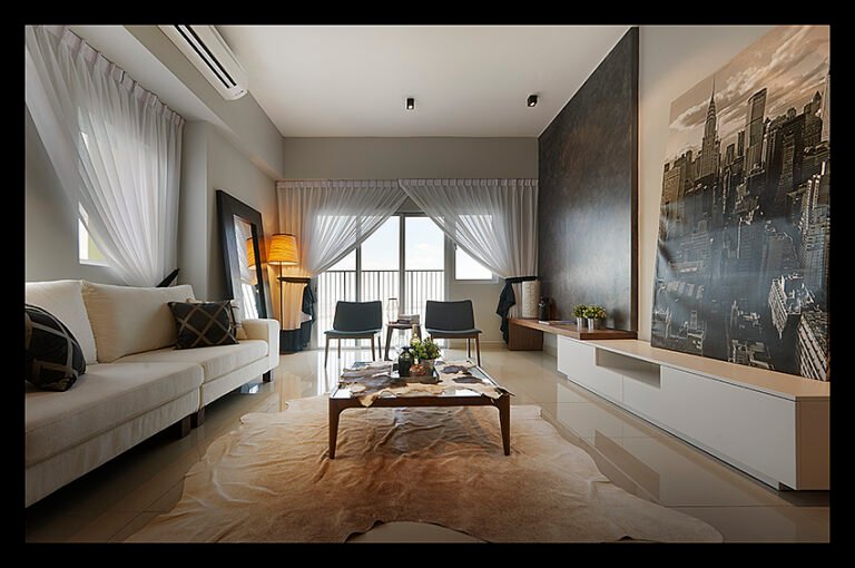 Ruang tamu berperabot, The Wharf Residence