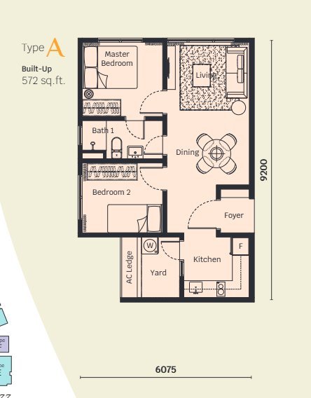 Helix2 at PJ South A型平面图