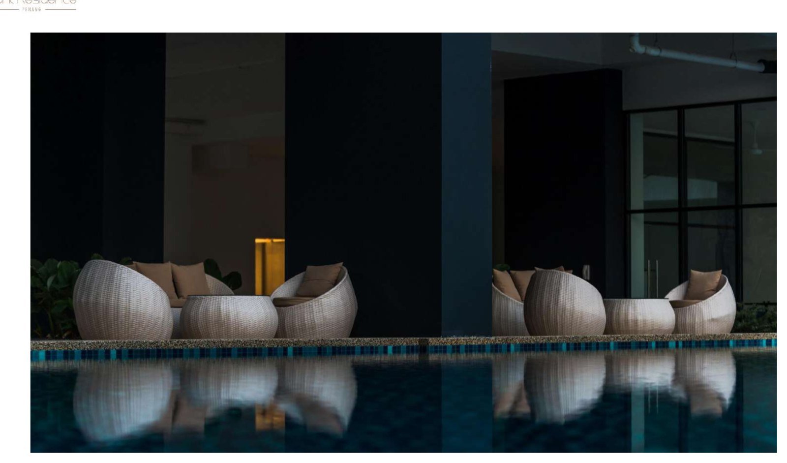 Mont Residence 泳池畔休闲座位