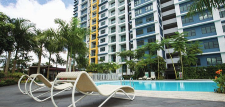 Kolam renang di Rivervale Condominium